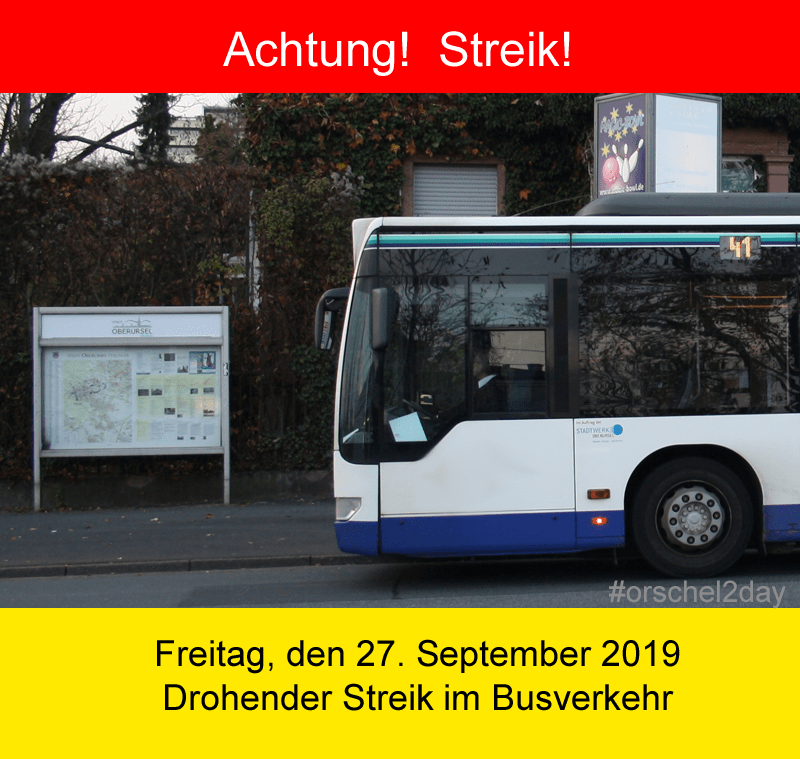 Drohender Streik im Busverkehr