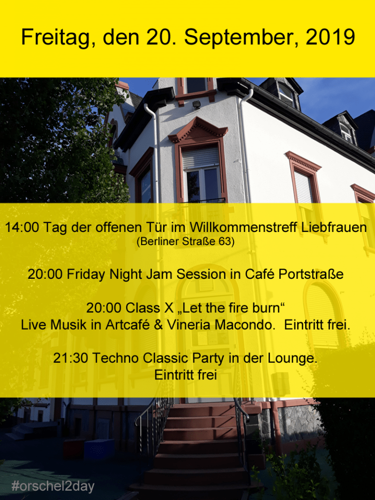 Freitag, den 20. September, 2019