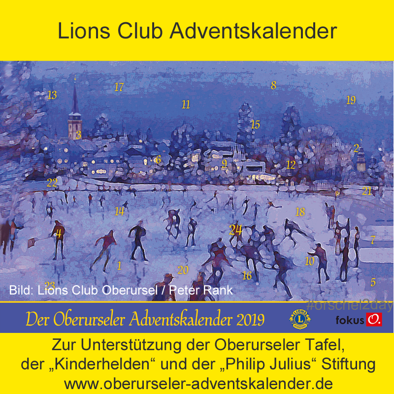 Lions Club Oberursel Adventskalender 2019
