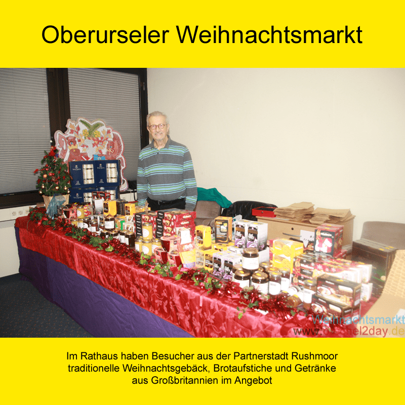Weihnachtsmarkt - Besucher aus Rushmoor