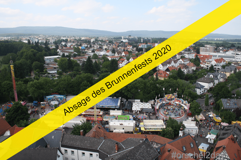 Absage des Brunnenfests 2020