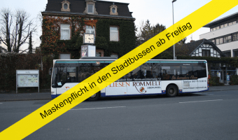 Wiedereinführung des Regelfahrplans bei den Tagesbuslinien - Maskenpflicht in den Stadtbussen Oberursel