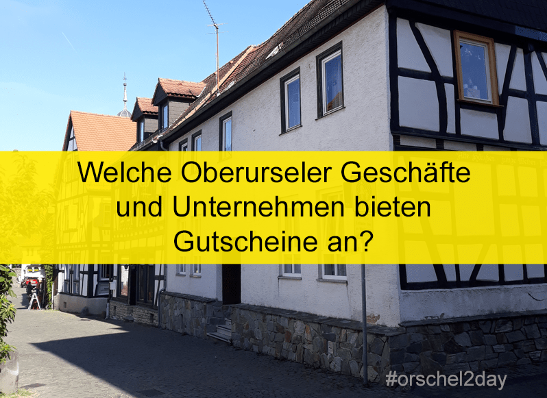 Welcome Oberurseler Geschäfte und Unternehmen bieten Gutscheine an?