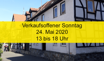 Verkaufsoffener Sonntag am 24. Mai 2020