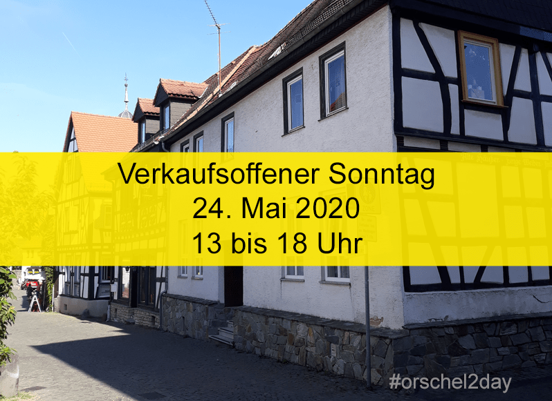 Verkaufsoffener Sonntag am 24. Mai 2020