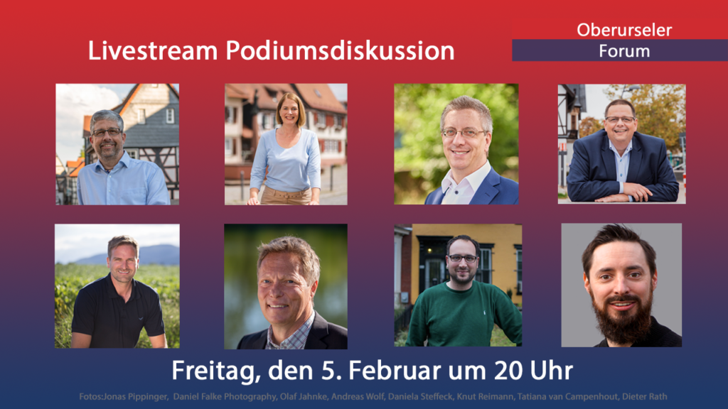 Livestream Podiumsdiskussion am 5. Februar 2021 um 20 Uhr