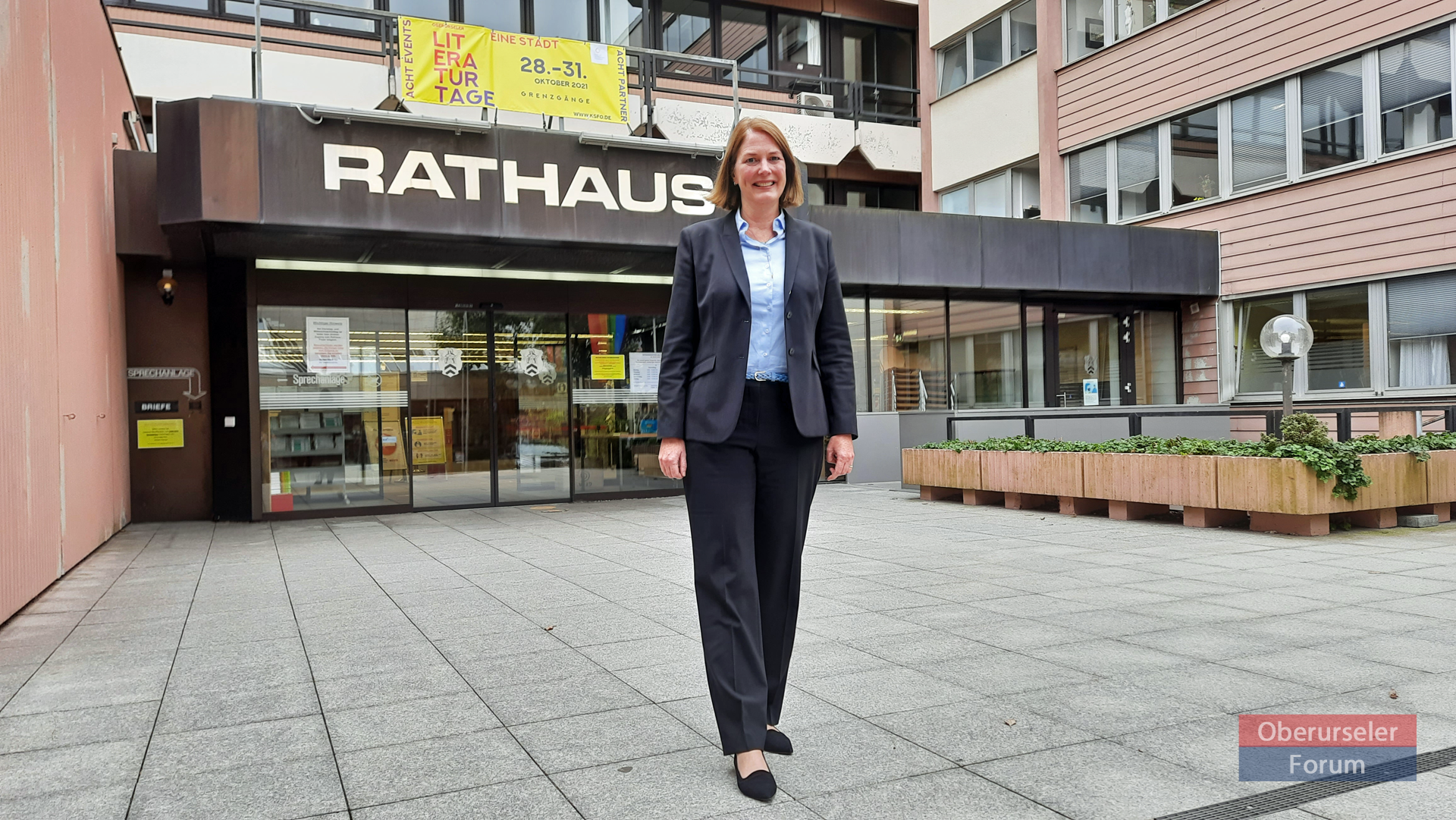 Oberurselers neue Bürgermeisterin Antje Runge stellt ihre Schwerpunkte vor