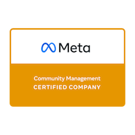 Meta Community Management Certified Company