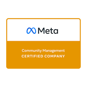 Meta Community Management Certified Company
