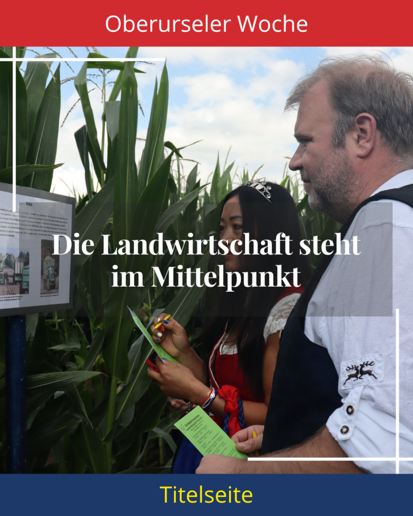 Die Landwirtschaft steht im Mittelpunkt