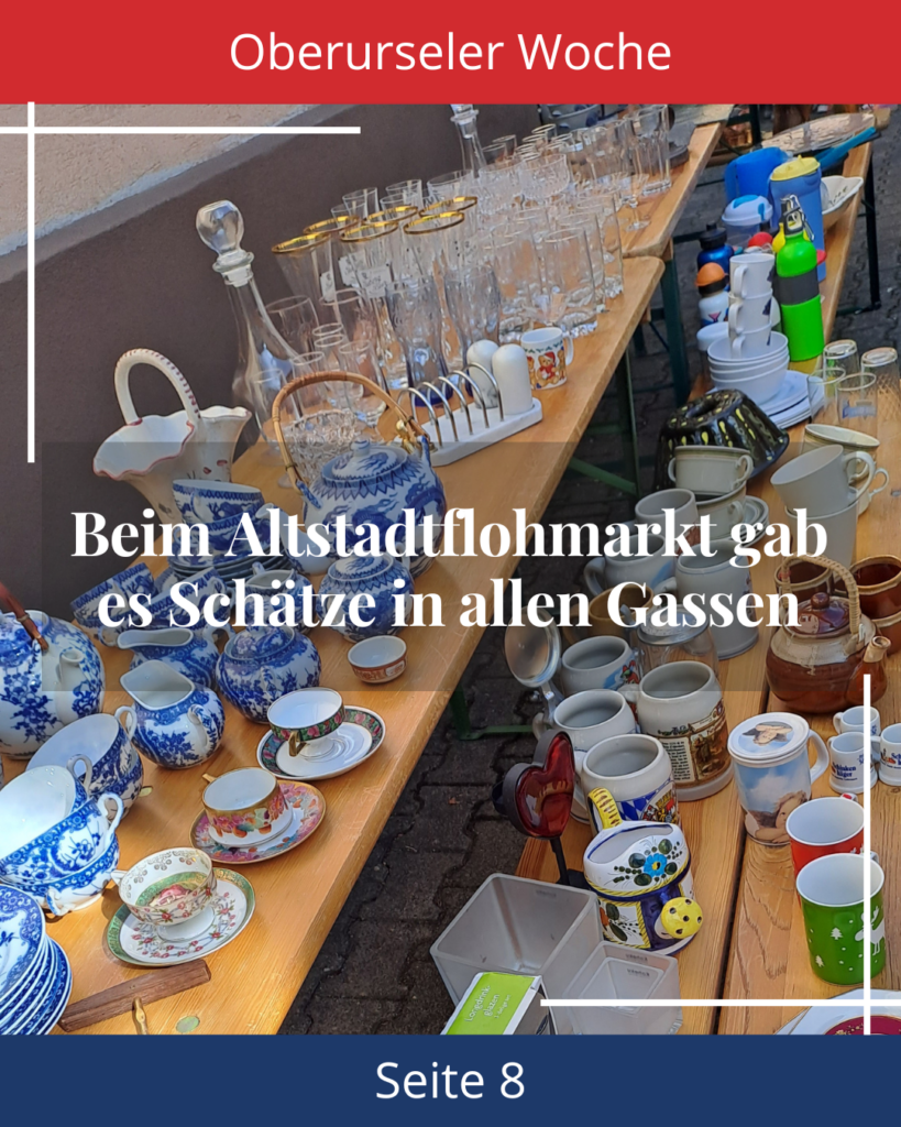 Beim Altstadtflohmarkt gab es Schätze in allen Gassen