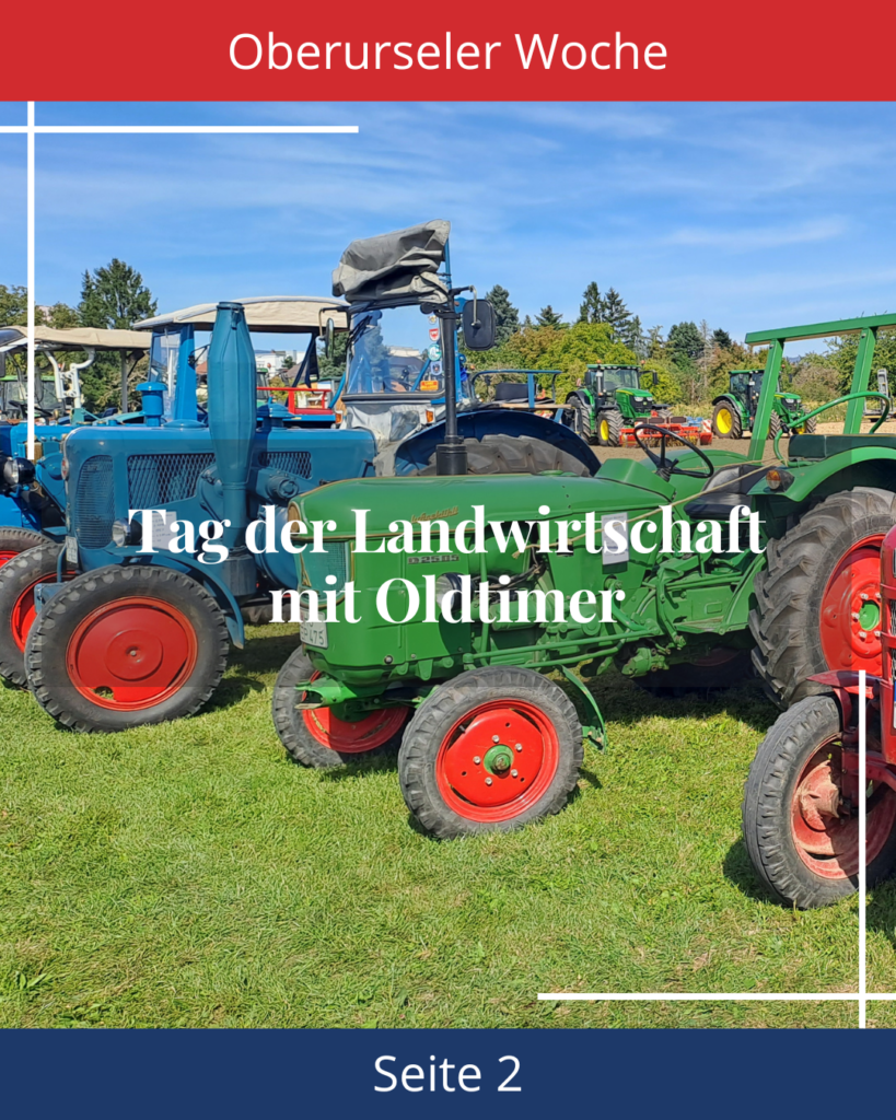 Tag der Landwirtschaft mit Oldtimer