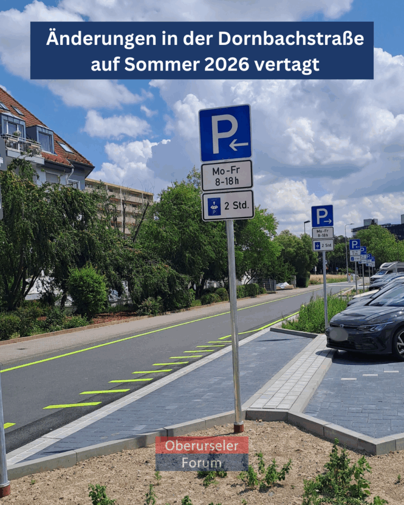 Änderungen in der Dornbachstraße auf Sommer 2026 vertagt