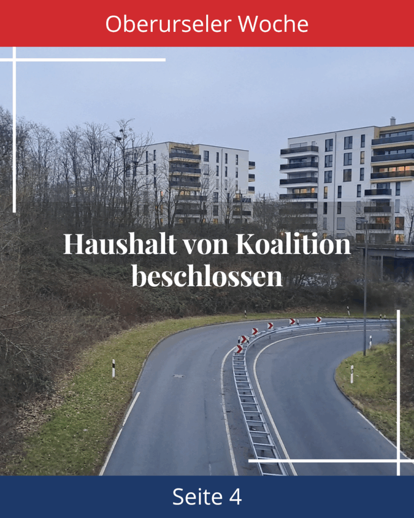 Haushalt von Koalition beschlossen