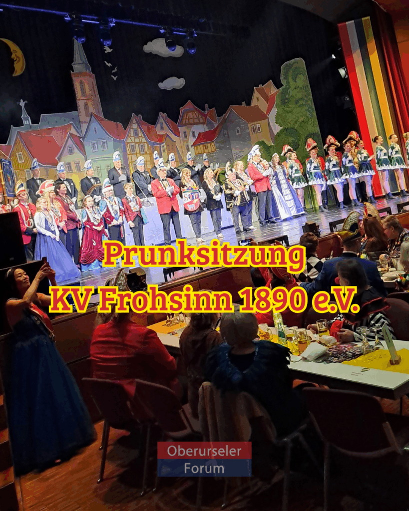 Bunte Prunksitzungen in der Stadthalle
