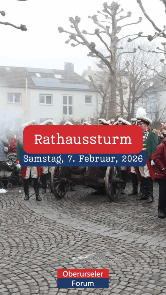 Rathaussturm - 7. Februar, 2026 in Oberursel