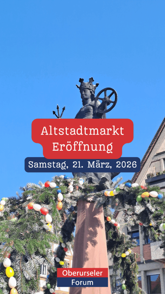 Altstadtmarkt Saisoneröffnung mit Bürgermeisterin Antje Runge am Samstag, 21. März, 2026