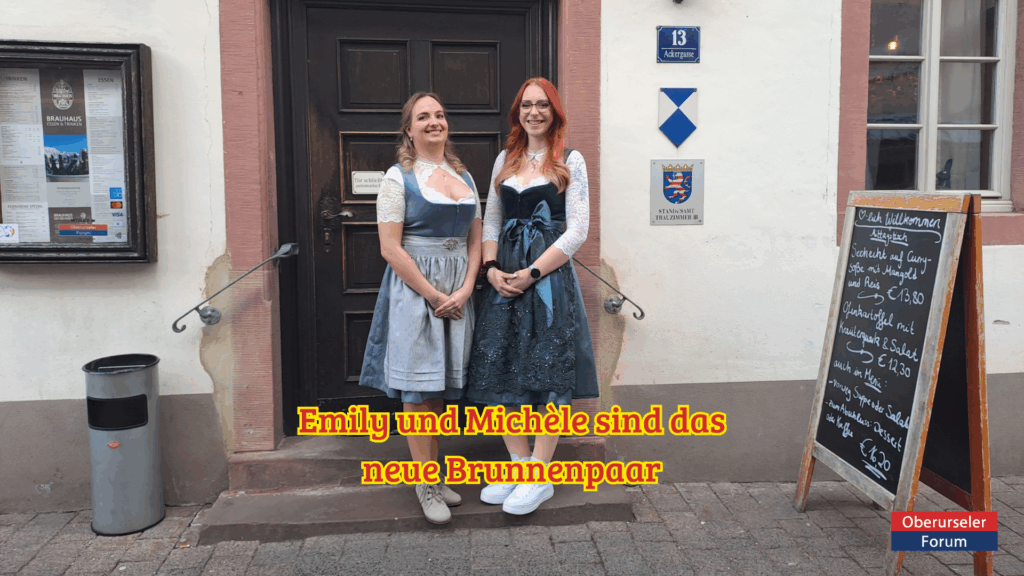 Emily und Michèle sind das neue Brunnenpaar