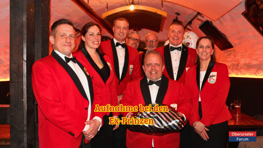 Aufnahme bei den Ex-Prinzen