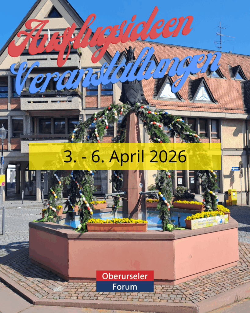 Ausflugsideen und Veranstaltungen, 2. - 6. April, 2026