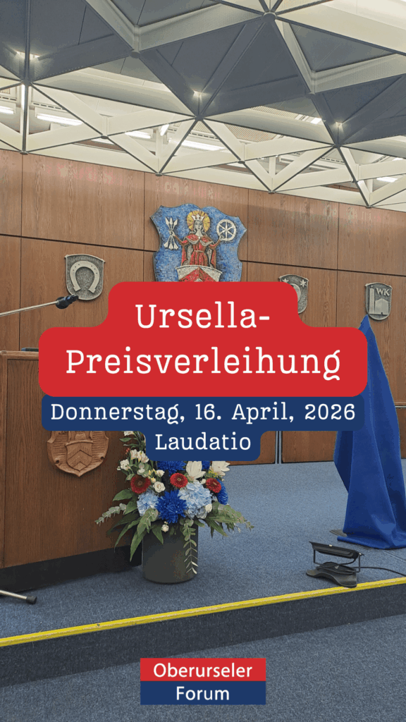 Ursella-Preisverleihung: Laudatio