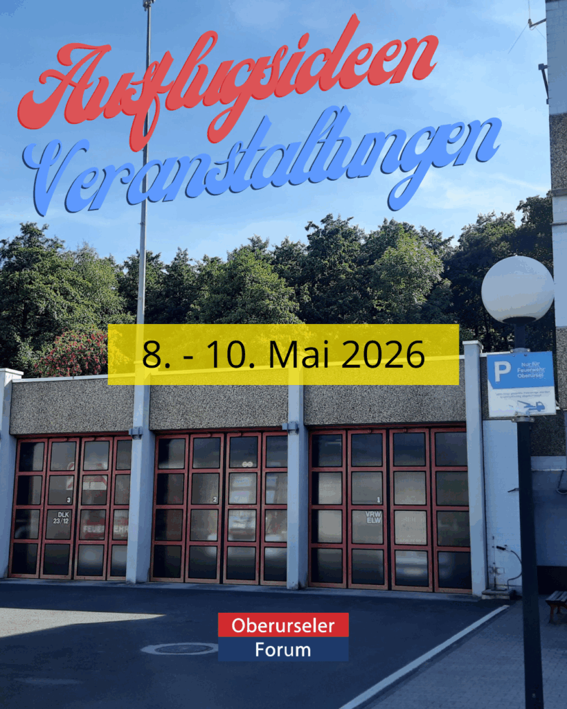 Ausflugsideen und Veranstaltungen, 8. - 10. Mai, 2026