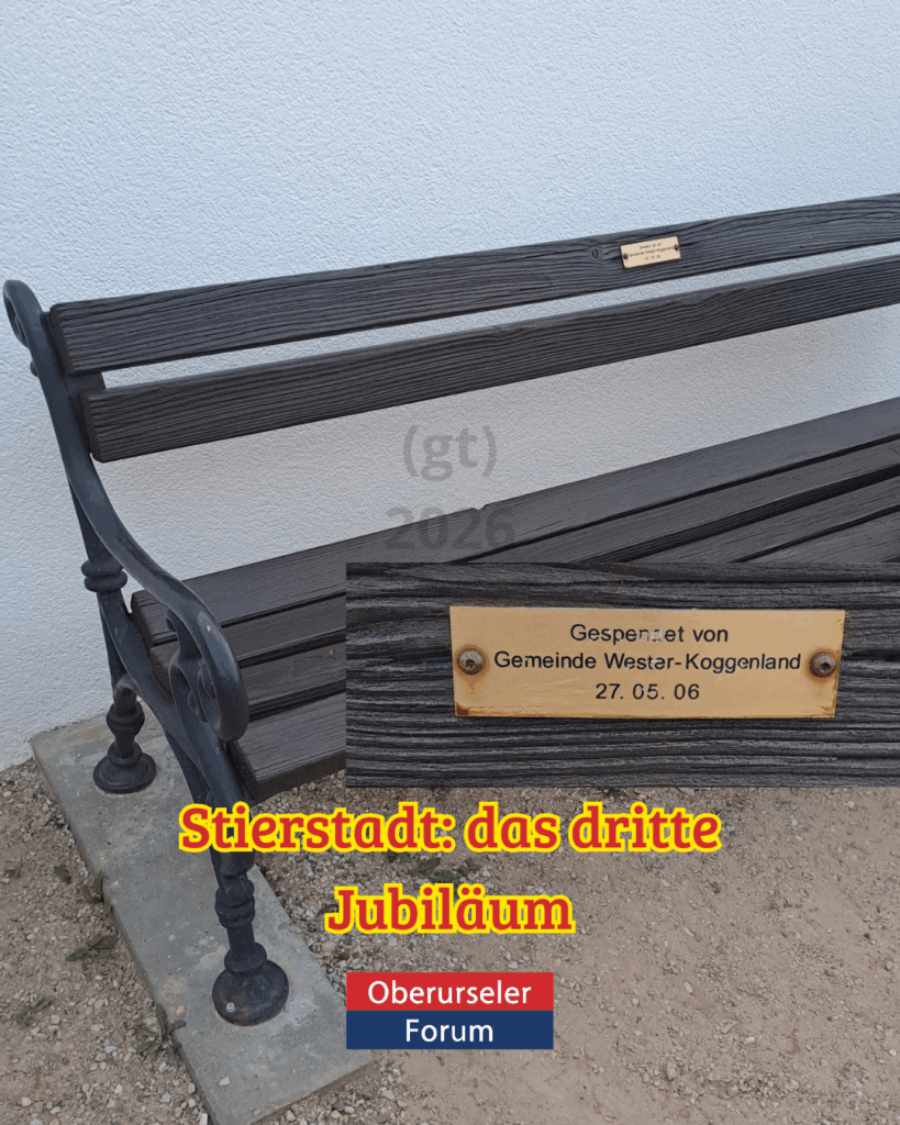 Stierstadt: das dritte Jubiläum