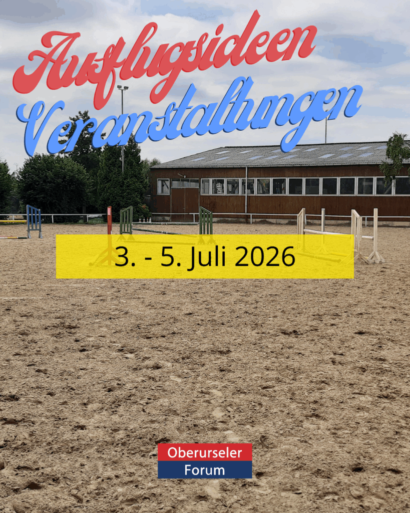 Ausflugsideen und Veranstaltungen 3. - 5. Juli 2026