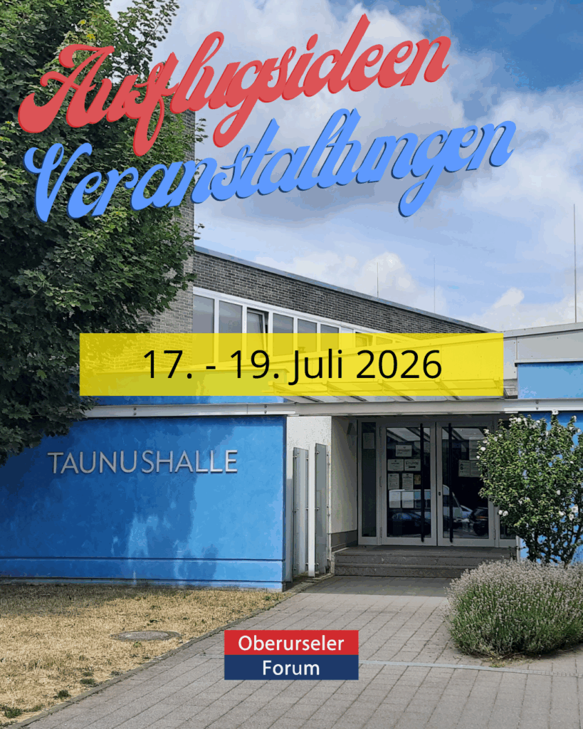 Ausflugsideen und Veranstaltungen 17. - 19. Juli 2026
