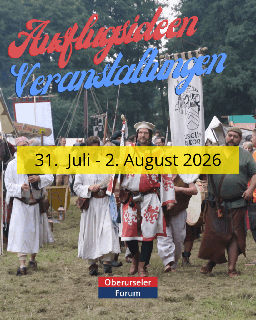 Ausflugsideen und Veranstaltungen 31. Juli - 2. August 2026