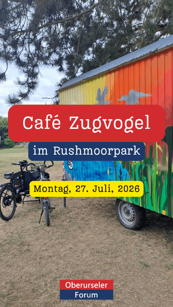 Café Zugvogel ist heute in Oberursel gelandet