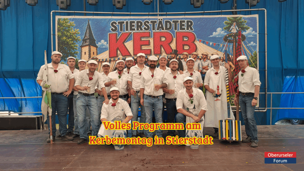 Volles Programm am Kerbemontag in Stierstadt