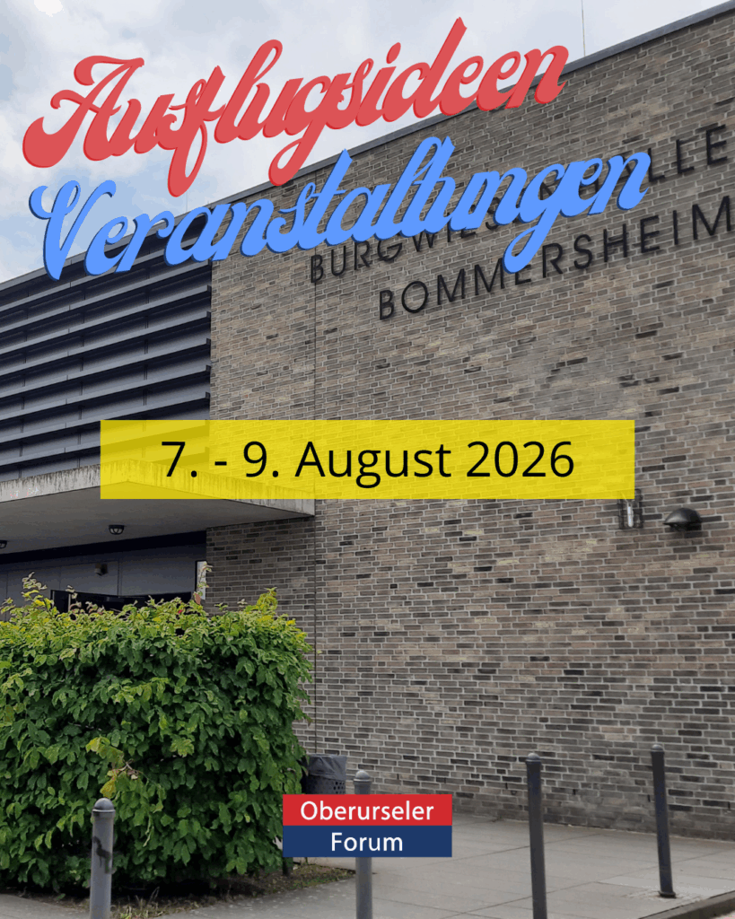 Ausflugsideen und Veranstaltungen 7. - 9. August 2026
