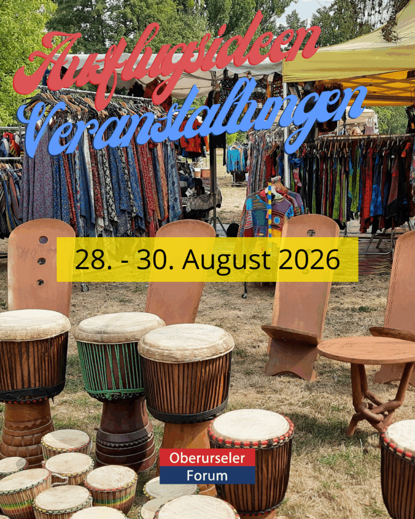 Ausflugsideen und Veranstaltungen 28. - 30. August 2026