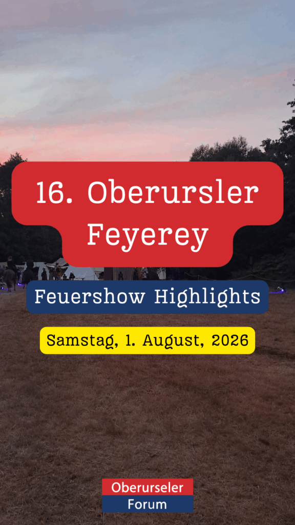 16. Oberurseler Feyerey - Feuershow Highlights