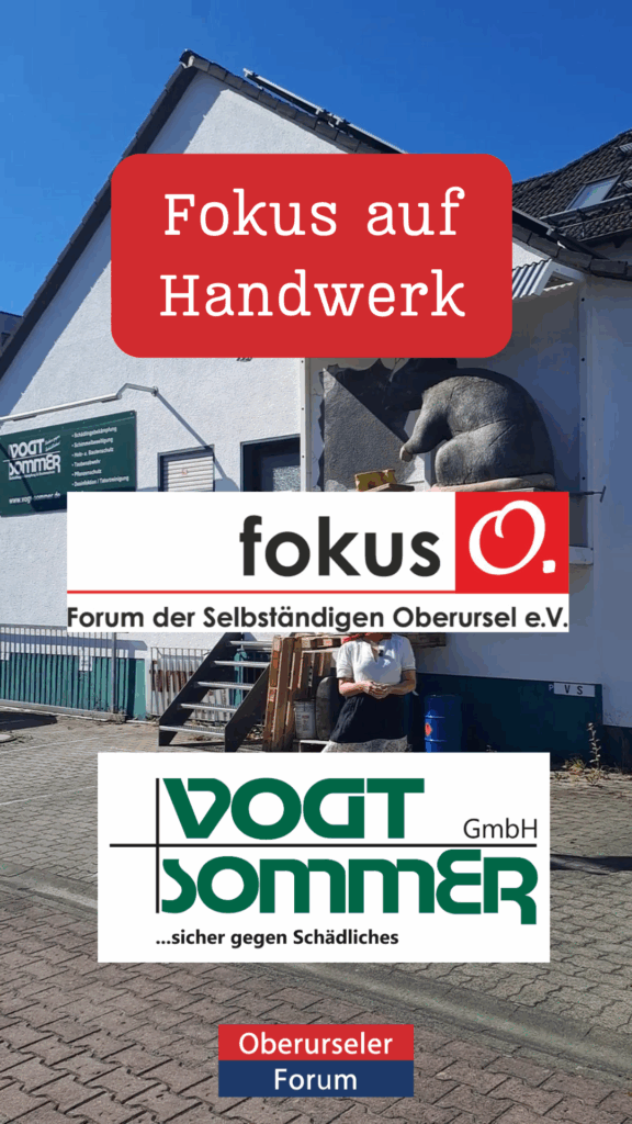 Fokus auf Handwerk: Vogt & Sommer