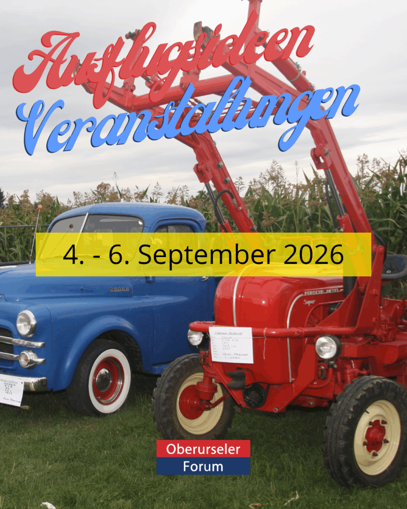 Ausflugsideen und Veranstaltungen 4. - 6. September 2026