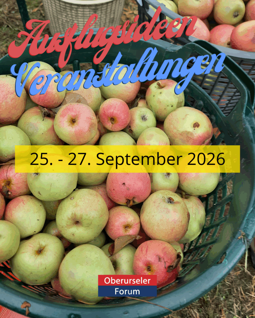 Ausflugsideen und Veranstaltungen 25. - 27. September 2026