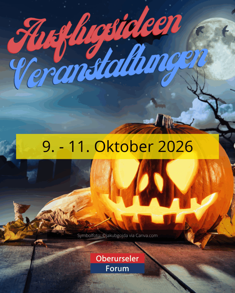 Ausflugsideen und Veranstaltungen 9. - 11. Oktober 2026