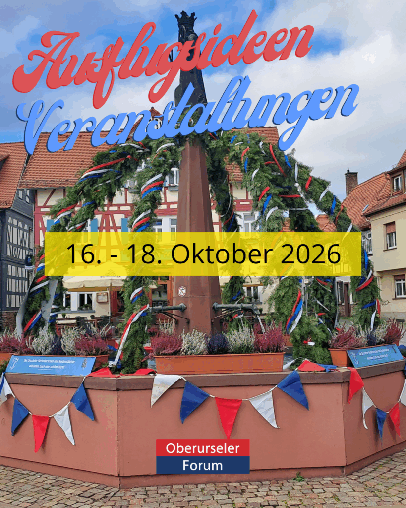 Ausflugsideen und Veranstaltungen 16. - 18. Oktober 2026