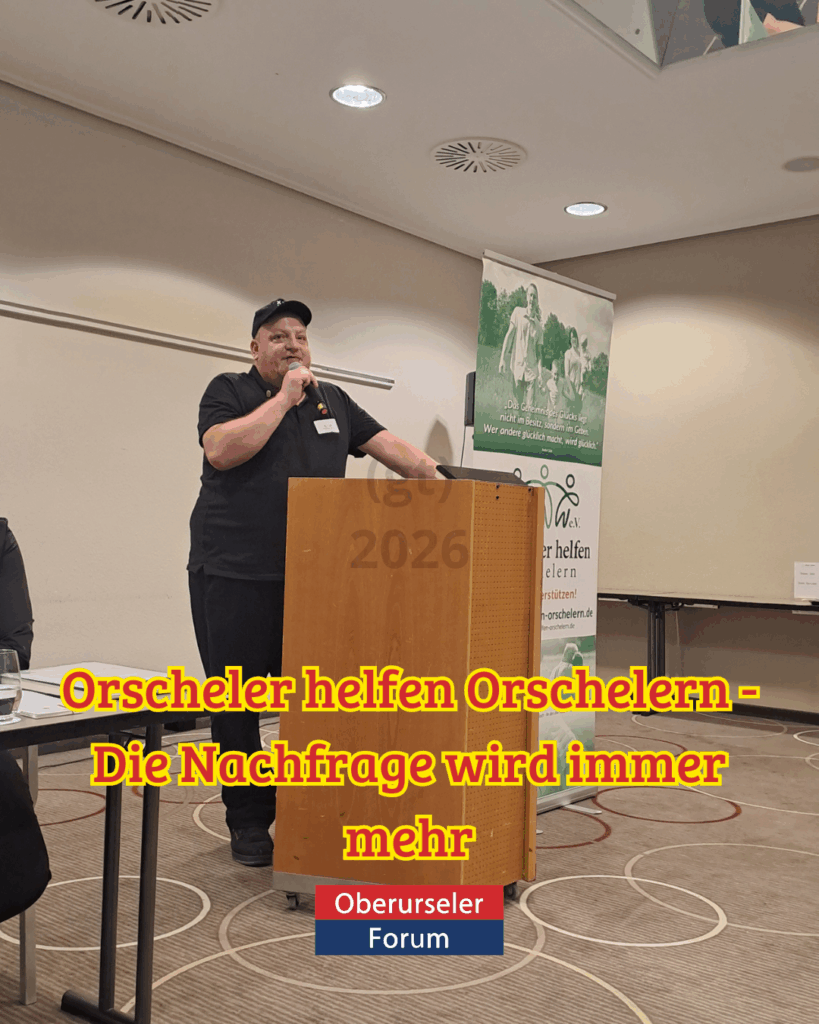 Orscheler helfen Orschelern - Die Nachfrage wird immer mehr